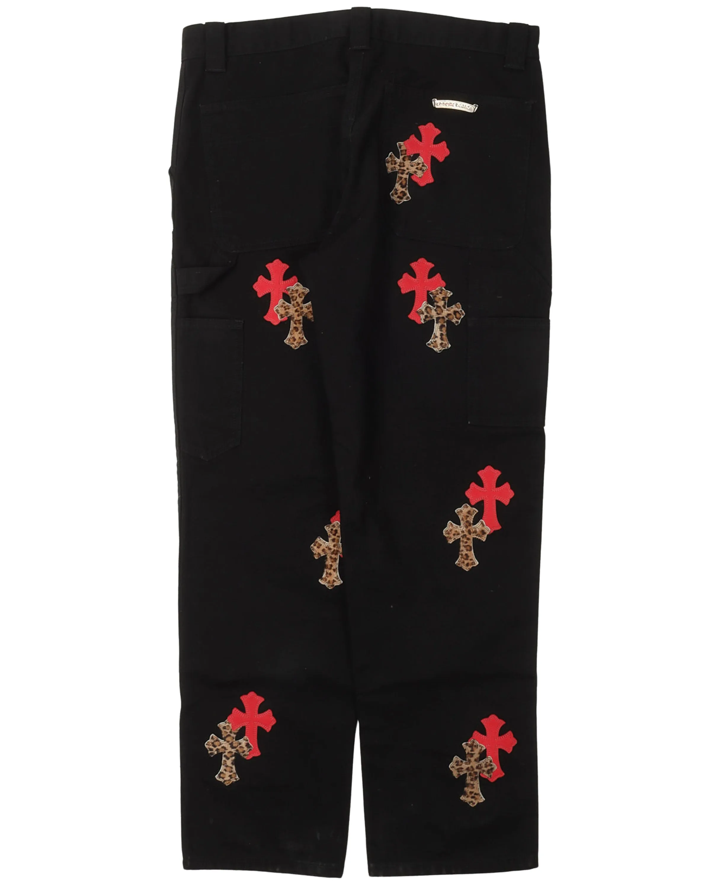 1 of 1 Cross Patch Double Knee Carpenter Pants