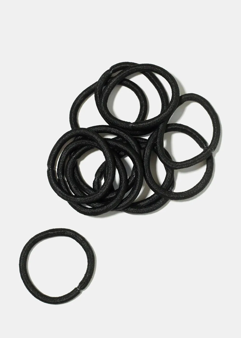 12-Piece Thick Elastic Hair Tie