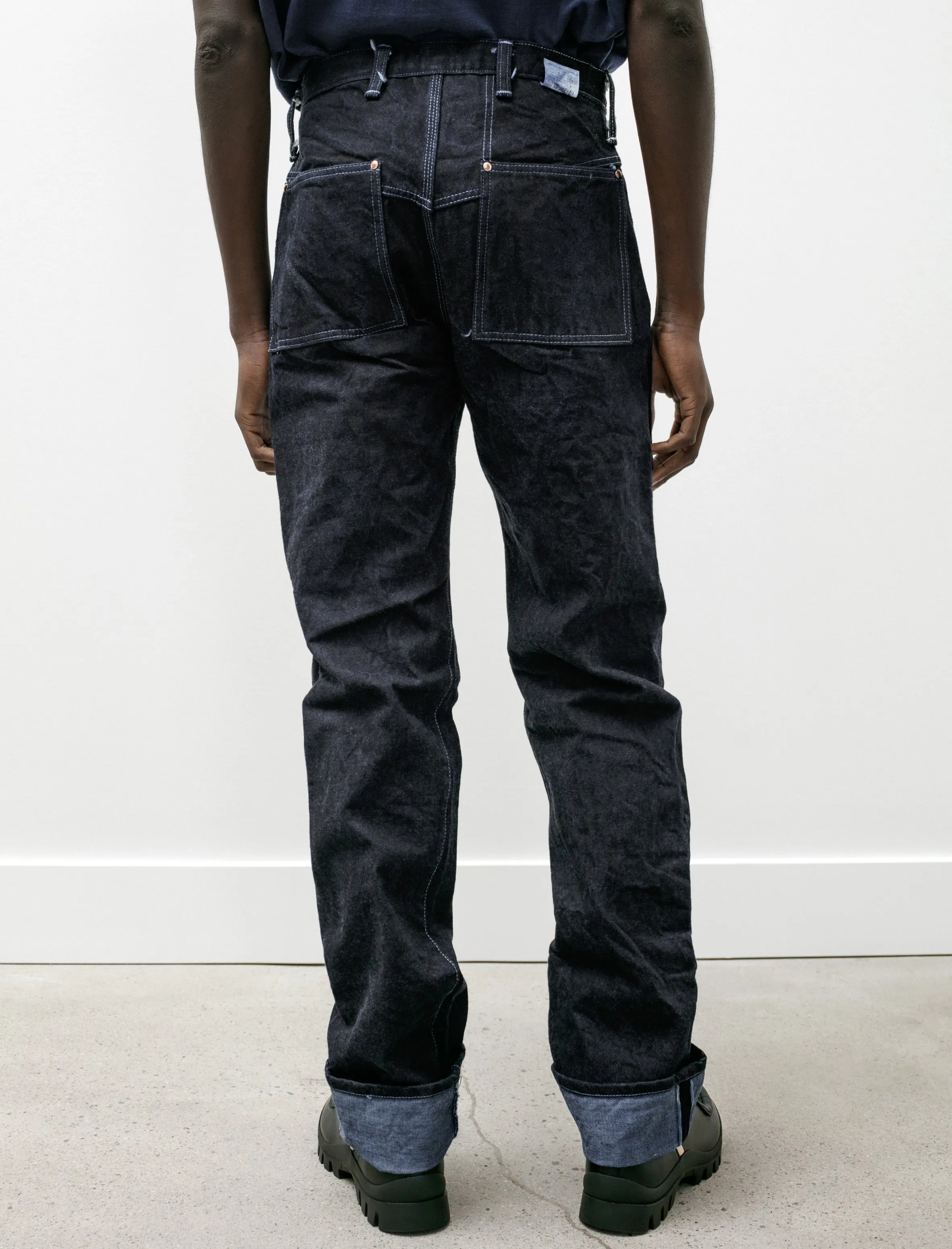 125 High Straight Jeans 16oz Selvage Denim x Achilles Heel