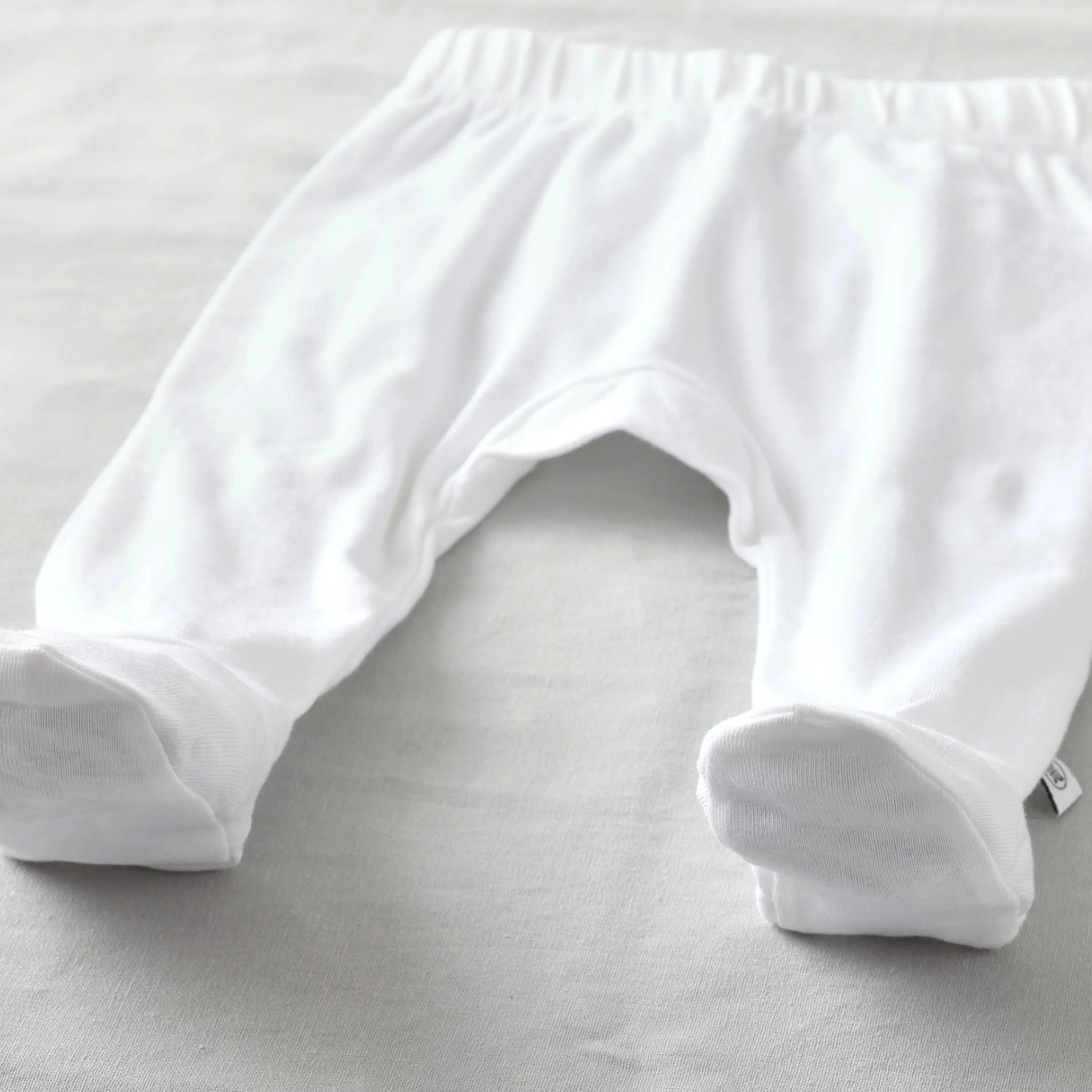 3-Pack Organic Cotton Footed Pants