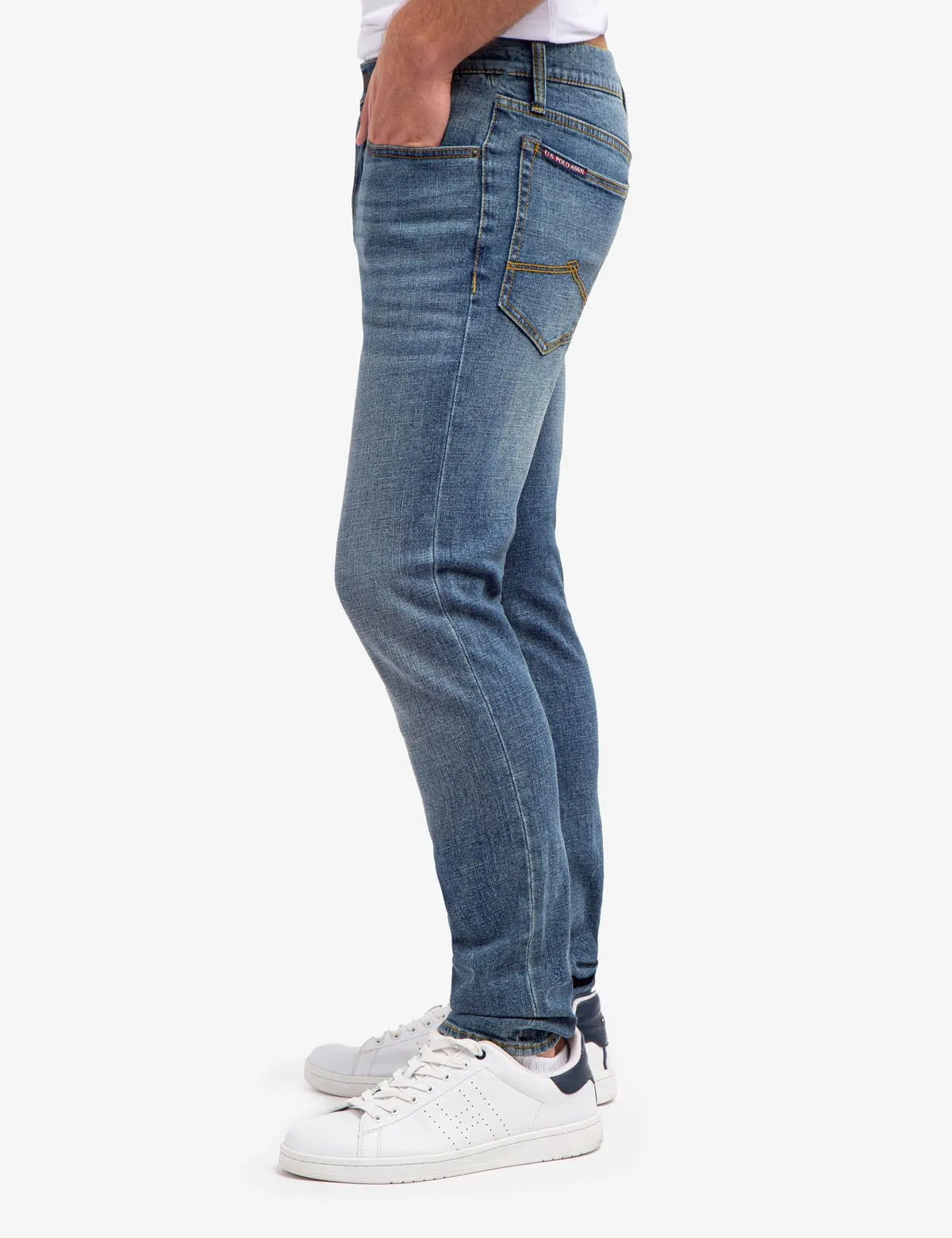 5 POCKET STRETCH SKINNY FIT JEANS