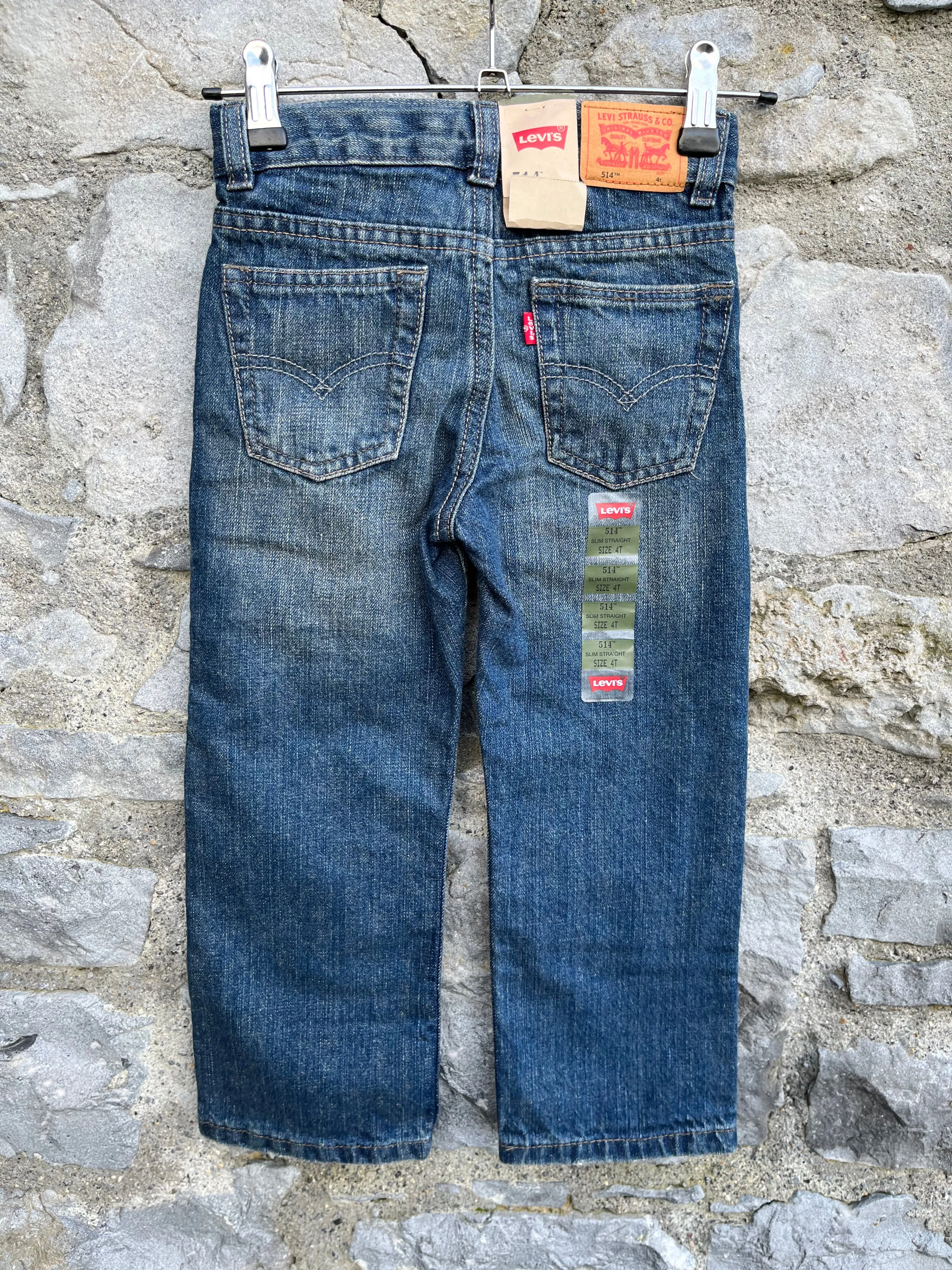 514 Levi’s slim straight jeans 4y (104cm)