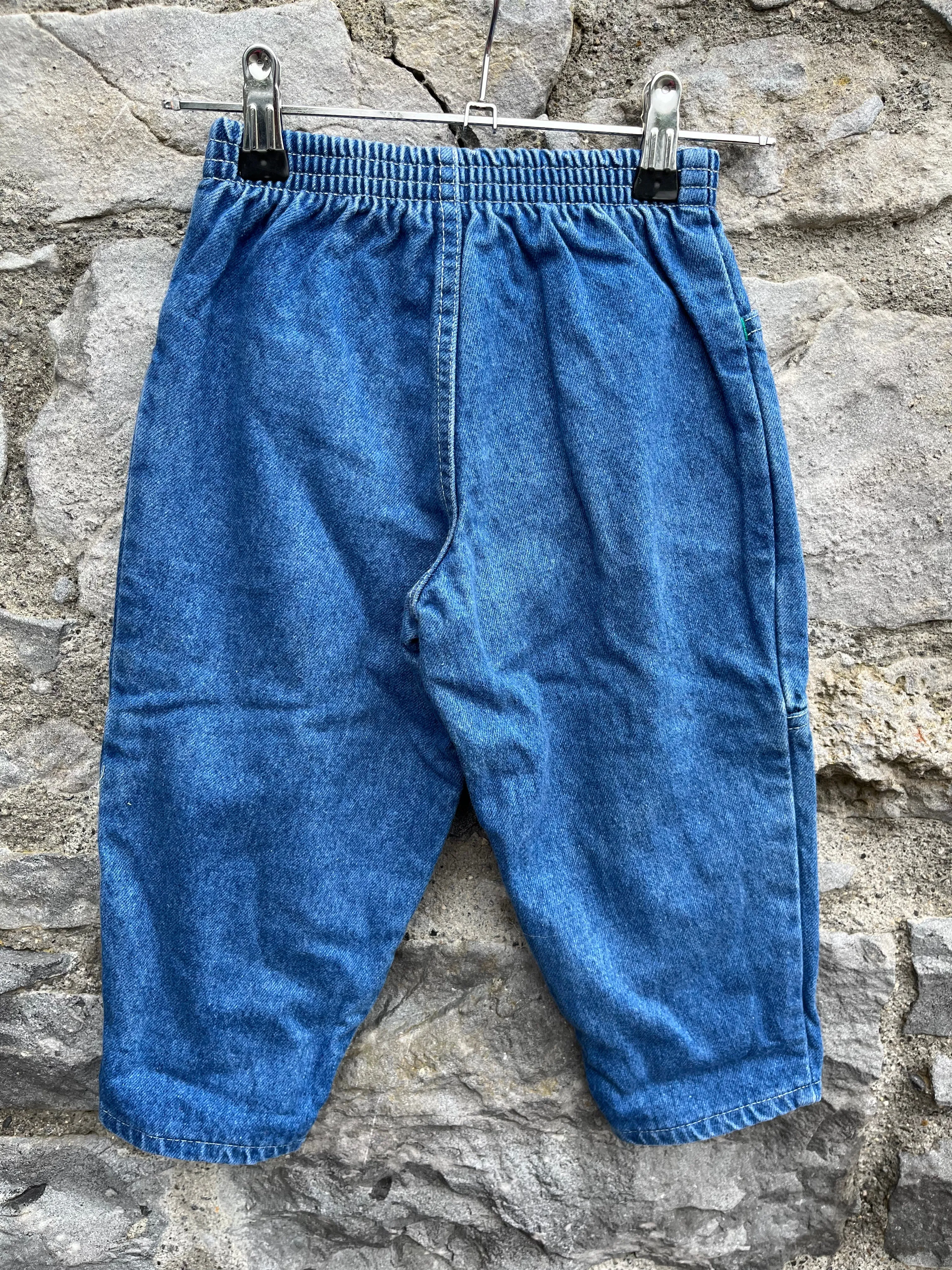 80s lined mum jeans 12-18m (80-86cm)