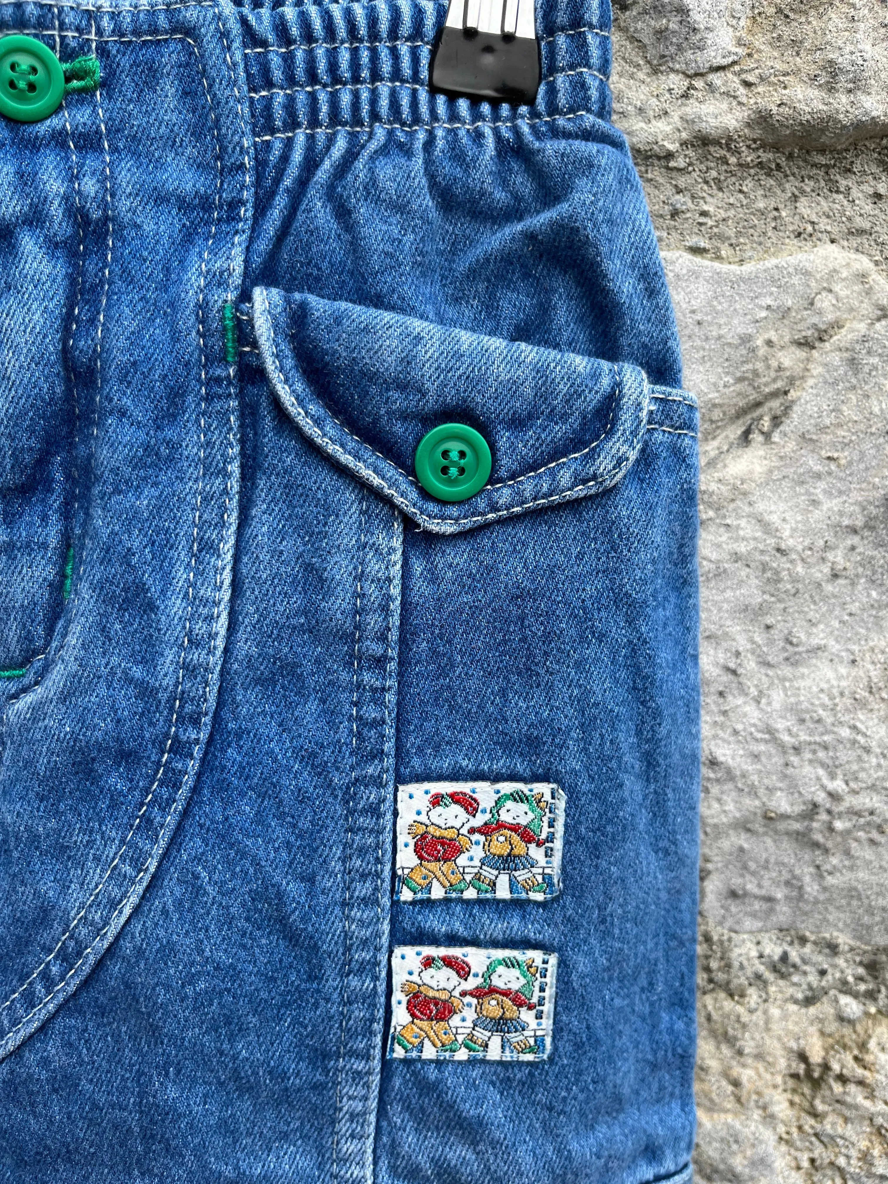 80s lined mum jeans 12-18m (80-86cm)