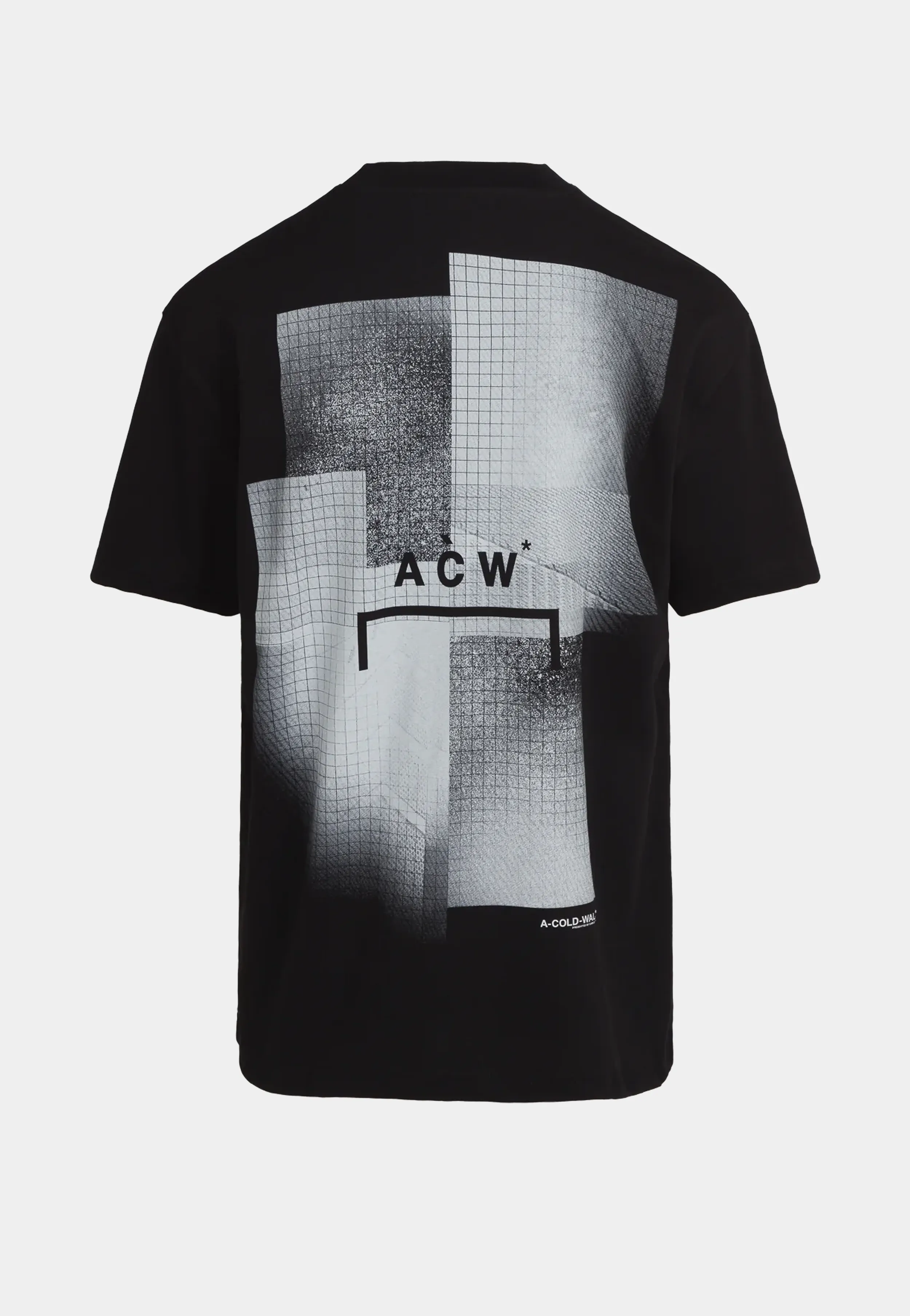 A Cold Wall Knitted Brutalist Ss Tshirt Black