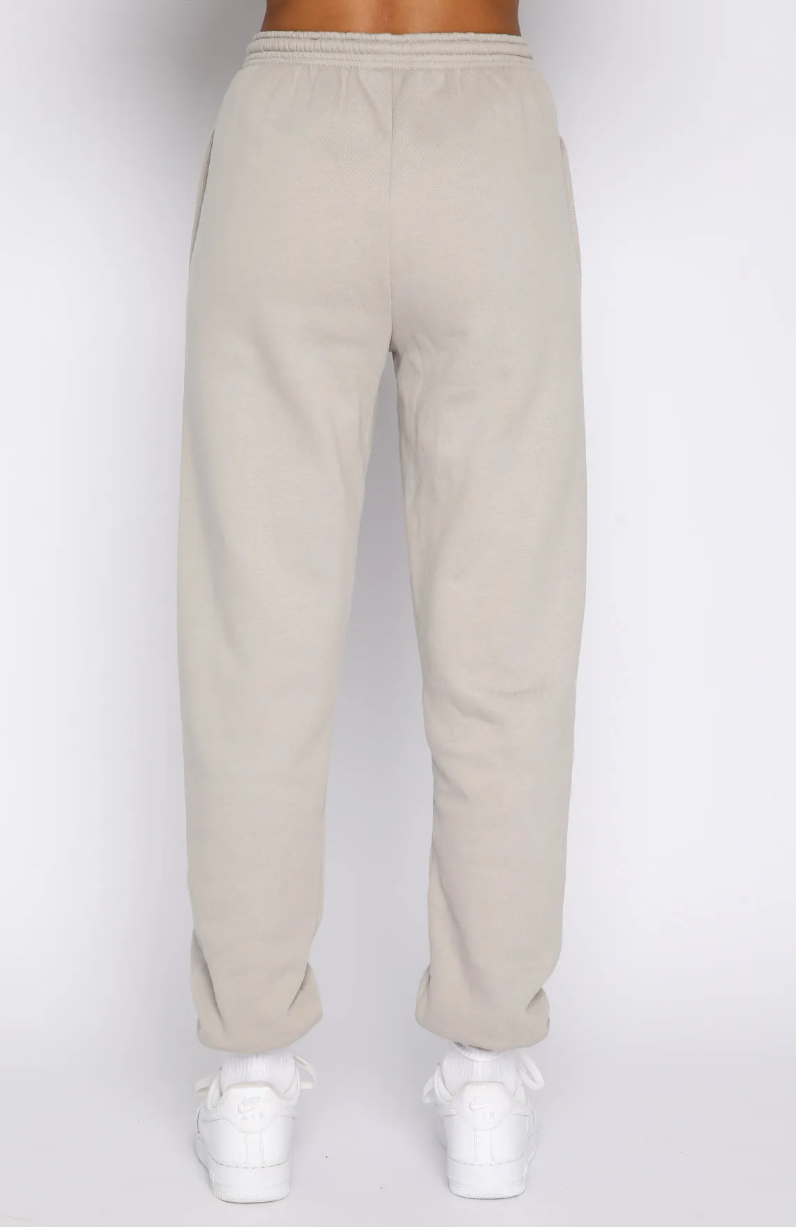 About That Time Sweatpants Taupe