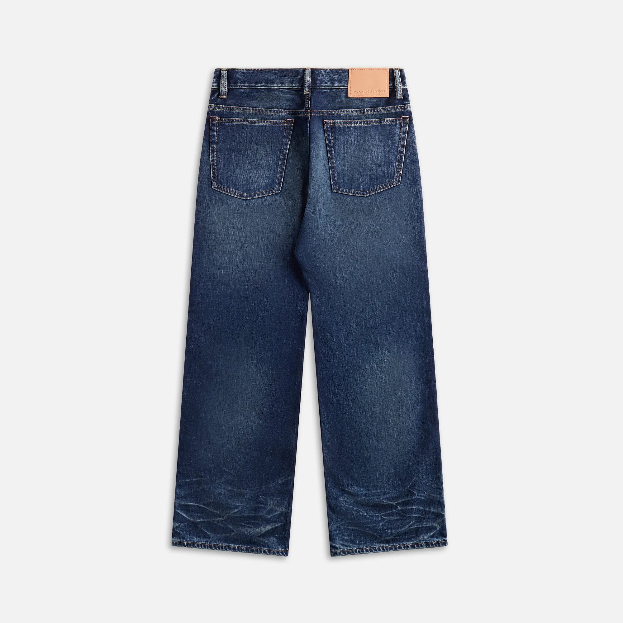 Acne Studios 2021M Broadway Jeans - Mid Blue