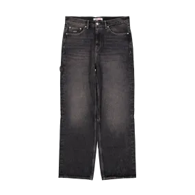 Aiden Baggy Jean Printed Dg708 Denim Black