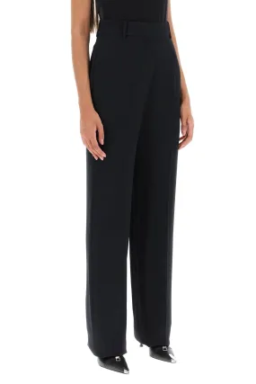 Alexander Mcqueen Fluid Crepe Trousers (Size - 42)