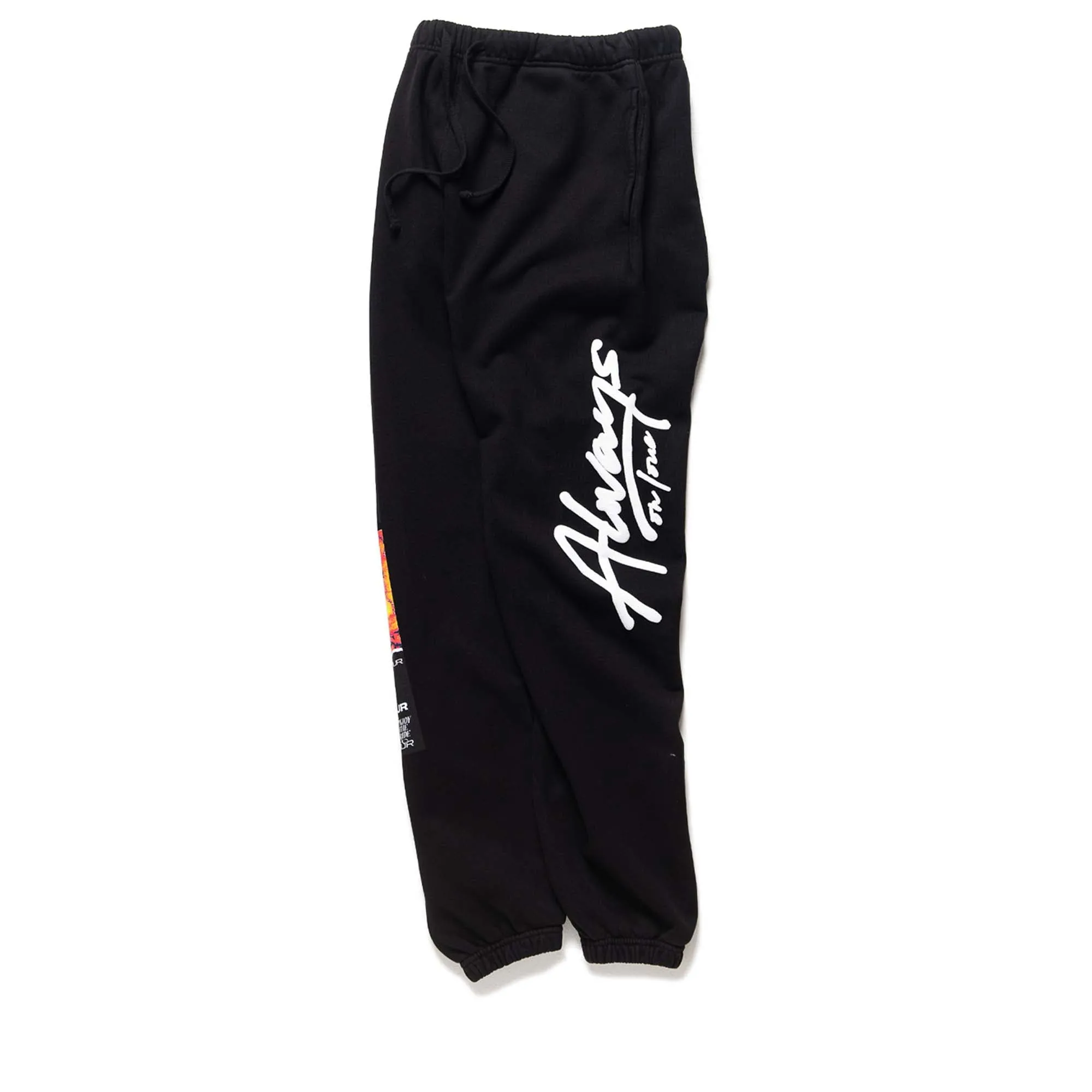 Always On Tour Script Sweatpants - Black