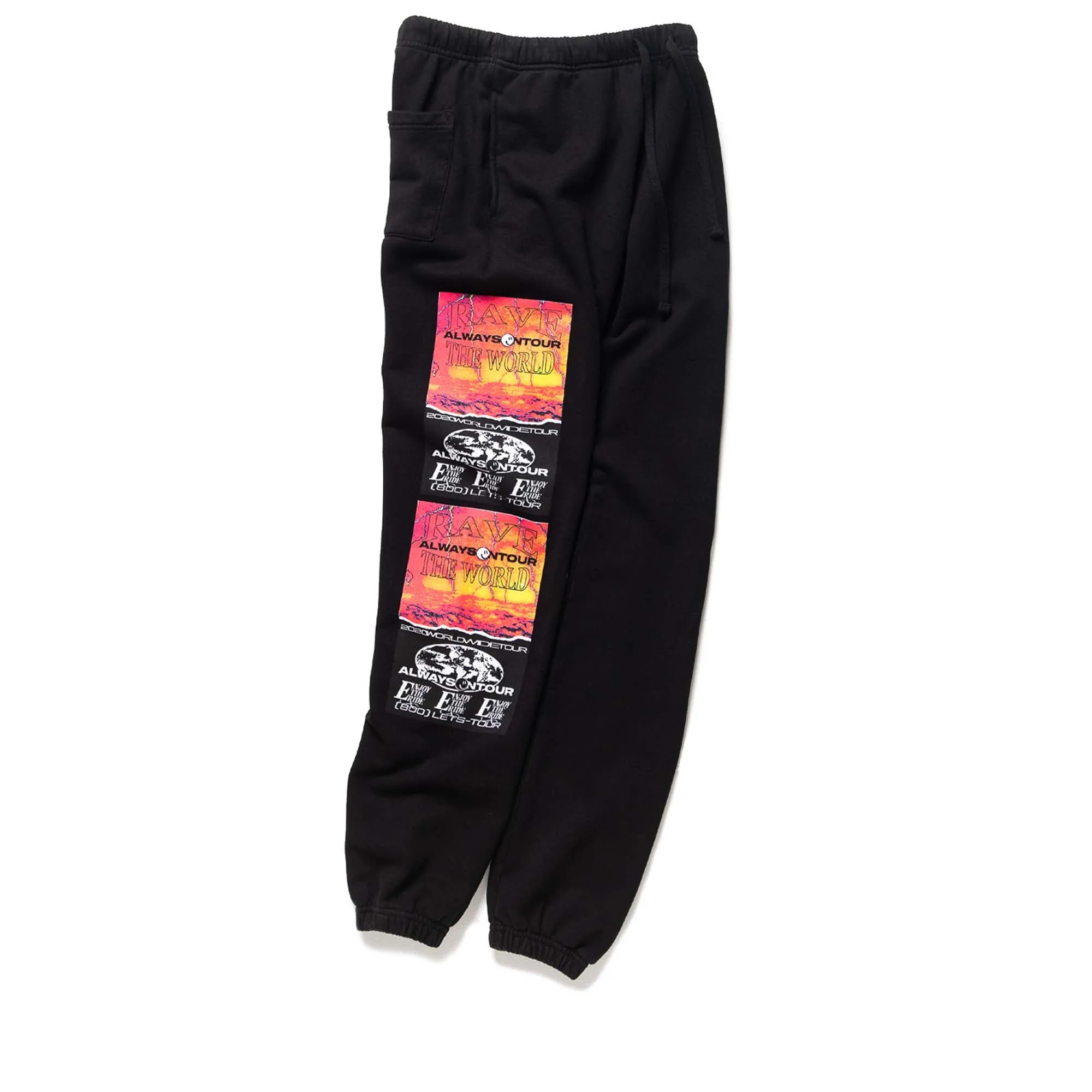 Always On Tour Script Sweatpants - Black