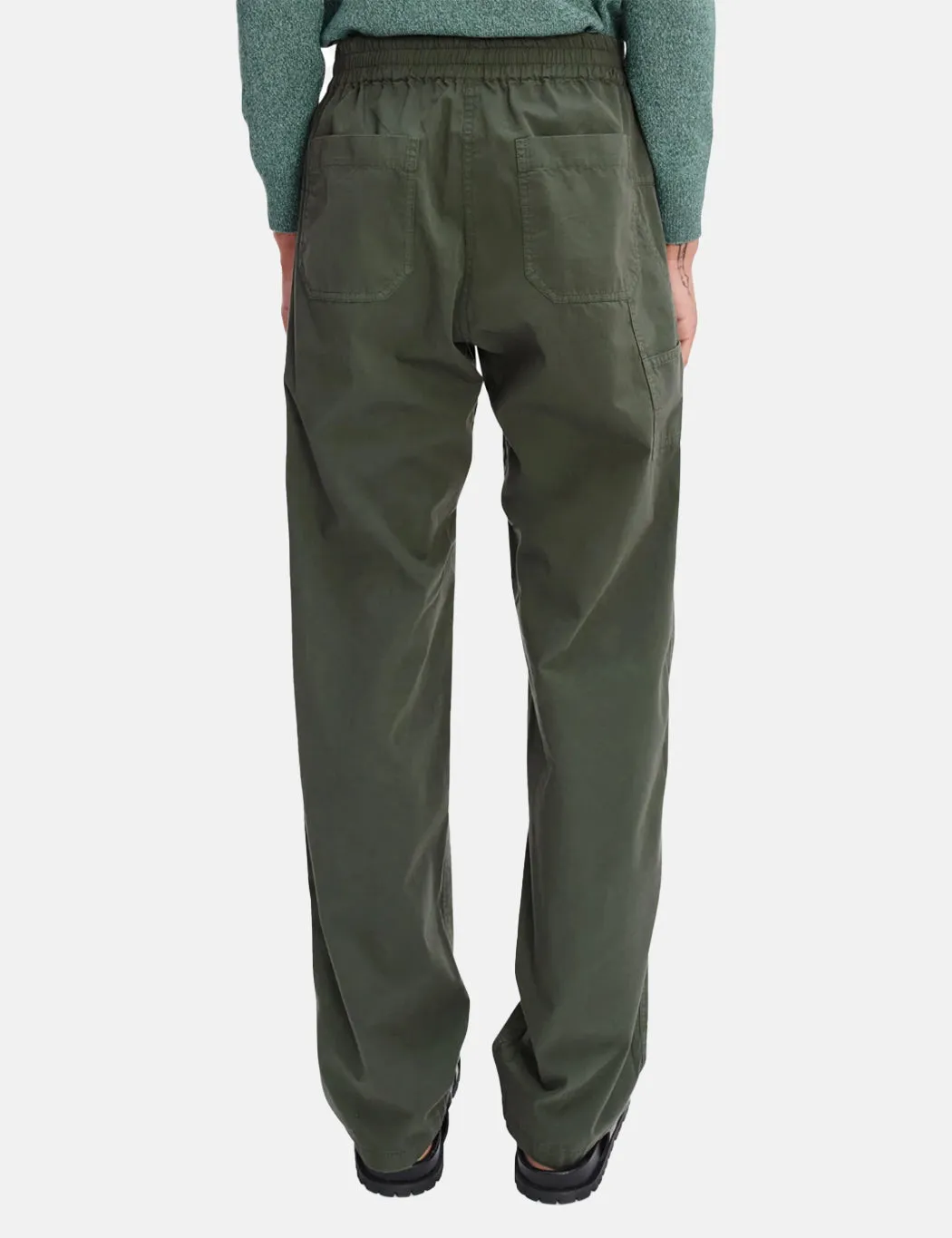 A.P.C. Chuck Trousers (Loose) - Khaki Green