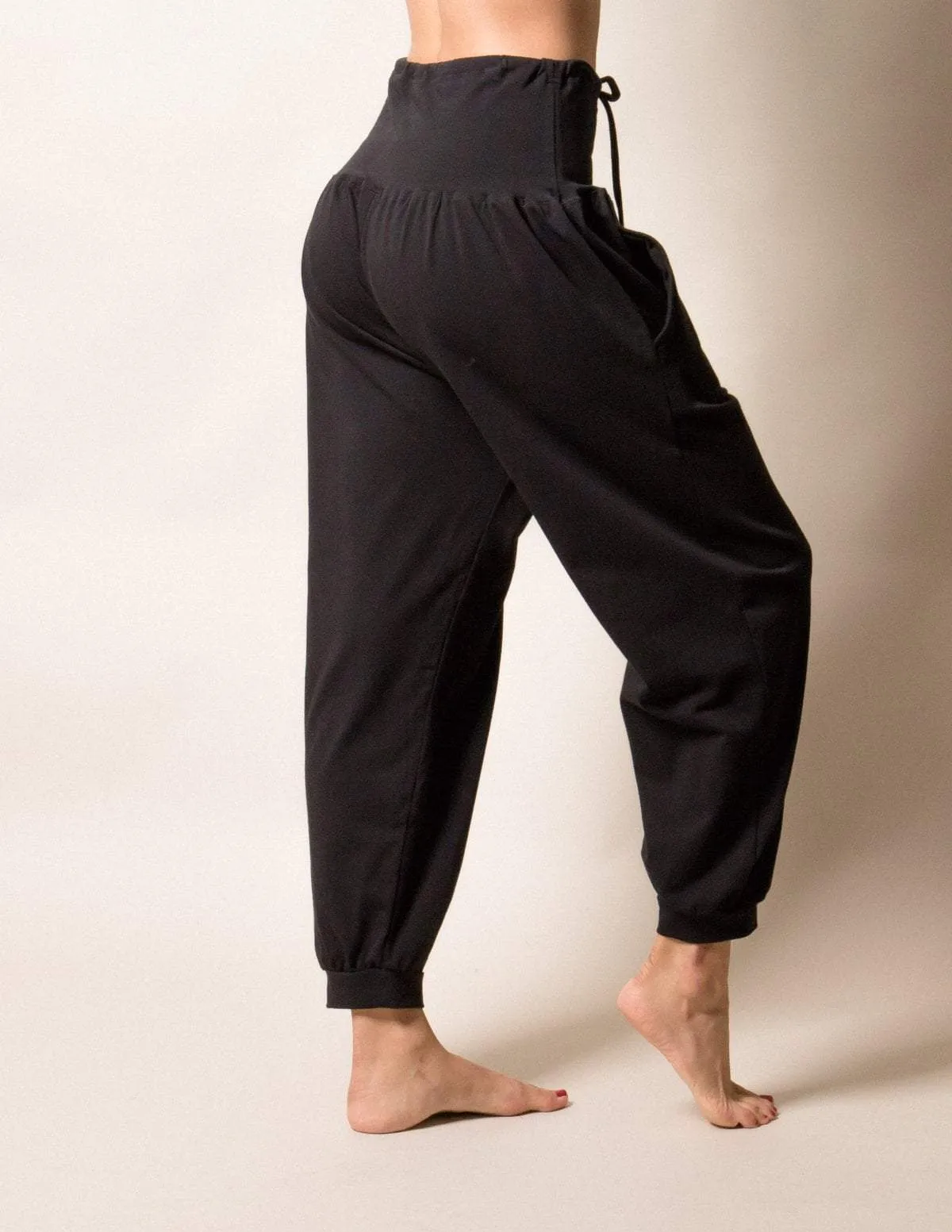 Avery Organic Cotton Pants - Black