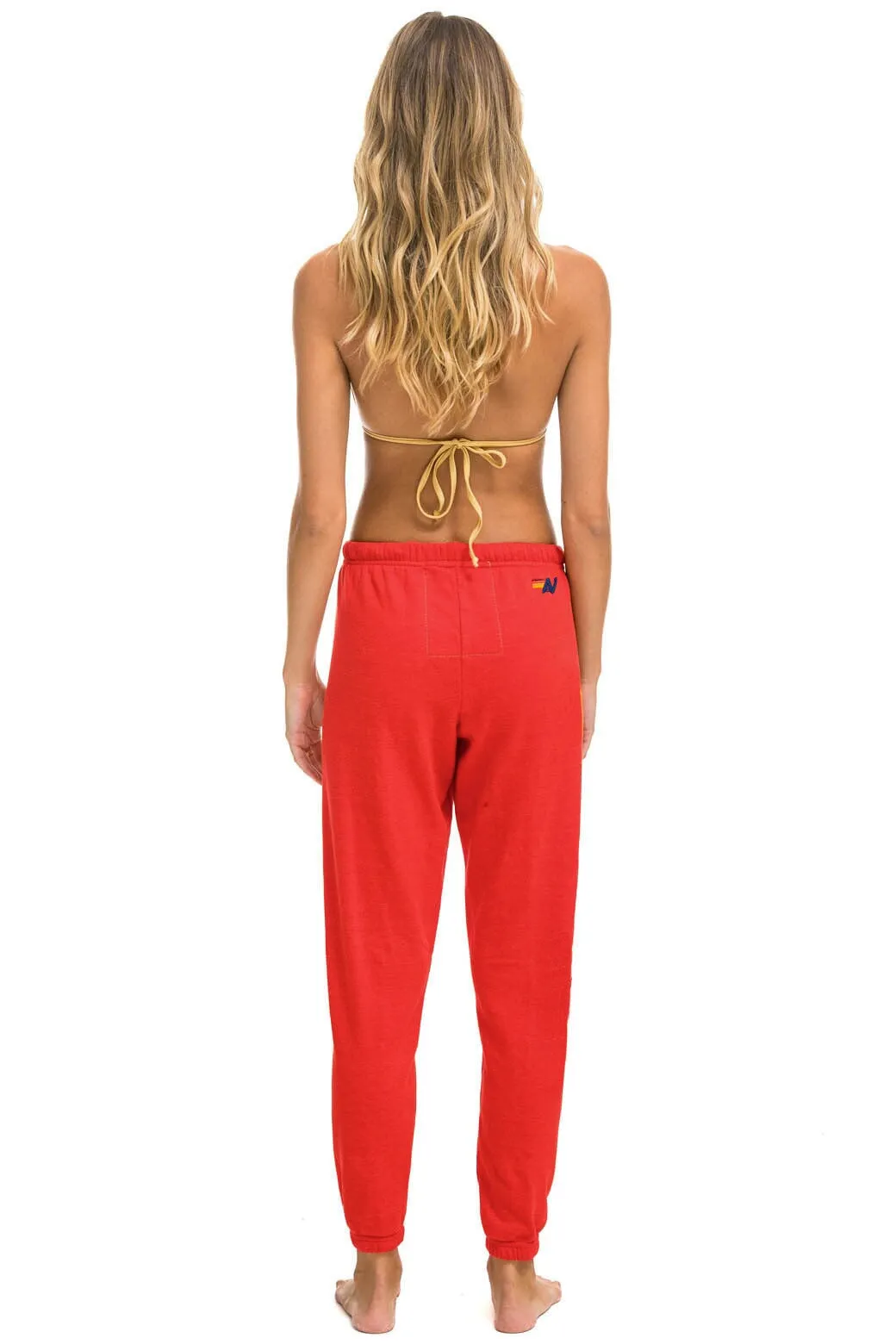 AVIATOR NATION AUSTIN  SWEATPANTS - RED