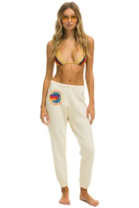 AVIATOR NATION HAMPTONS SWEATPANTS - VINTAGE WHITE