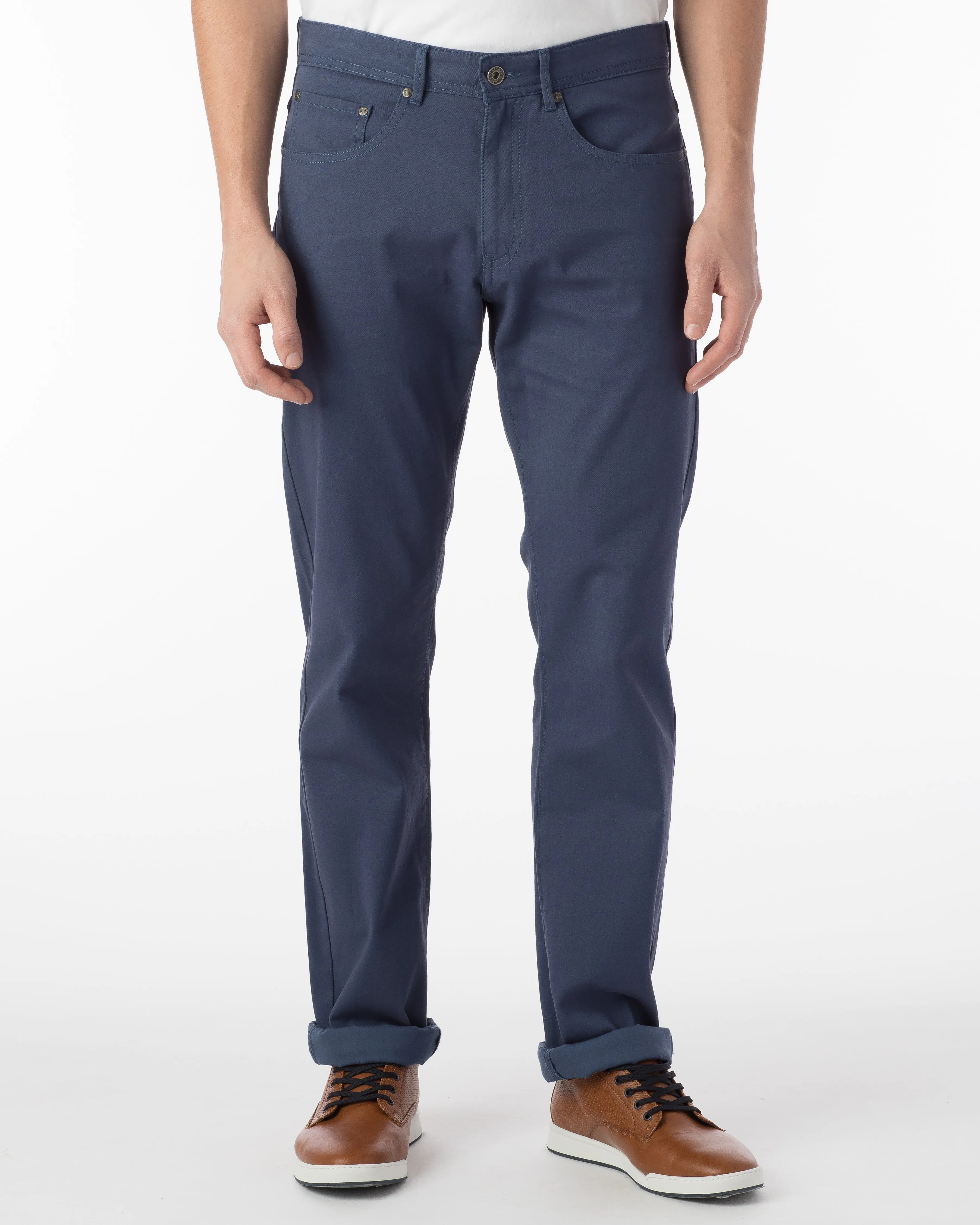 Ballin Pants - Crescent Pima Twill - Cadet