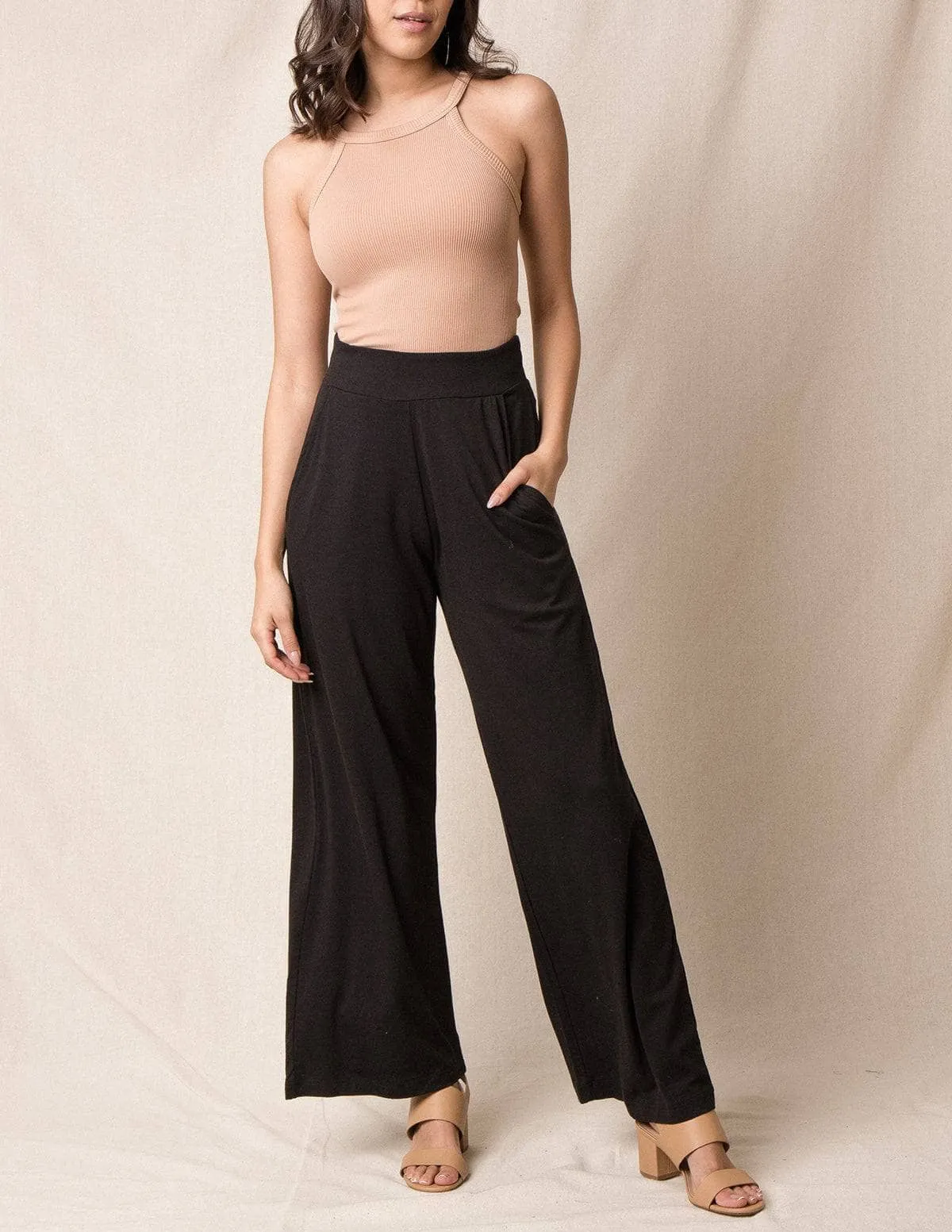 Bamboo / Organic Cotton Flowy Pants - As-Is-Clearance