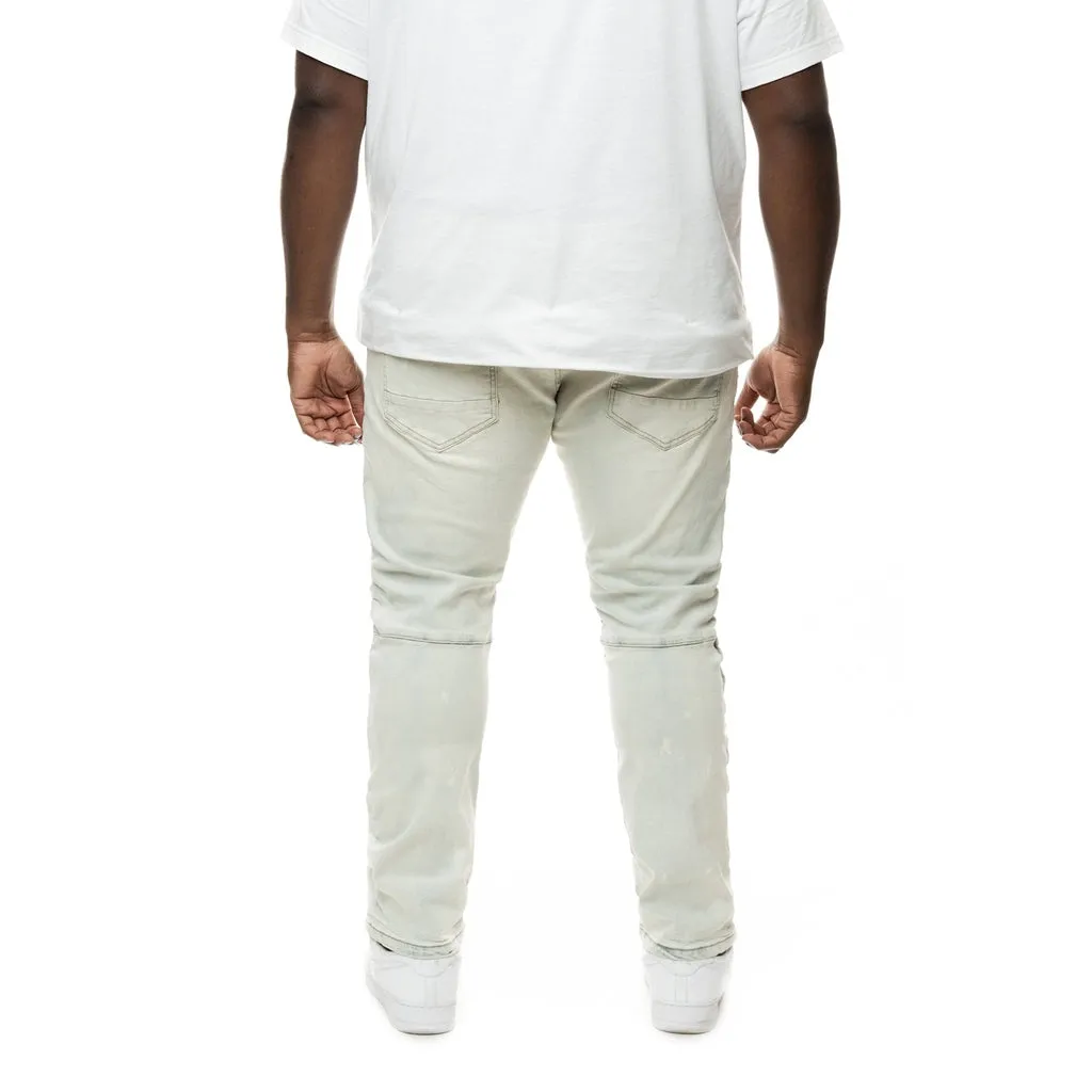 Big And Tall Slim Everyday Biker Jeans - Rivington Blue