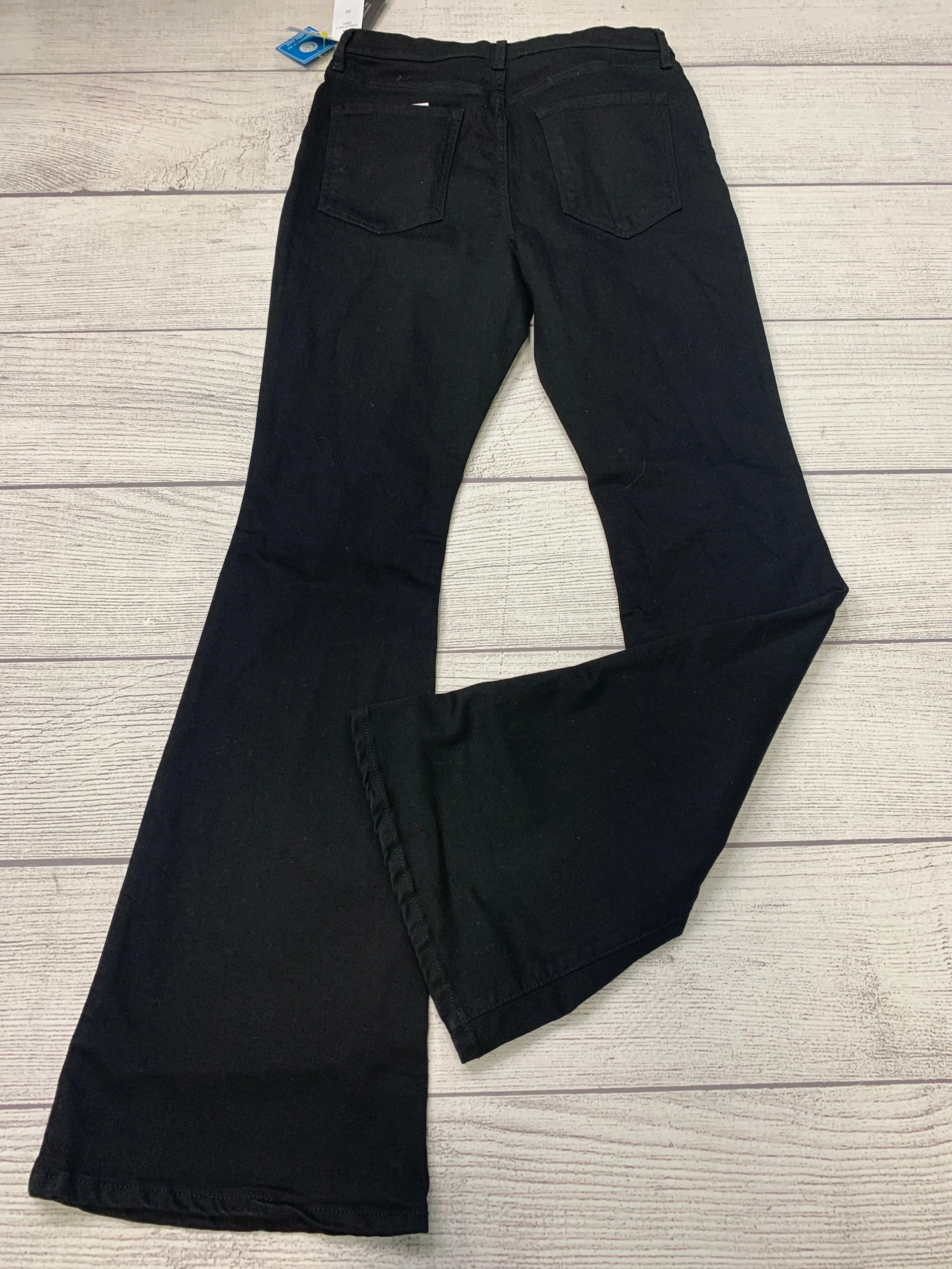 Black Jeans Flared Banana Republic, Size 8