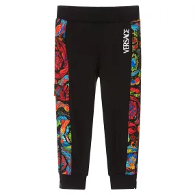 Black Kaleidoscope Logo Sweatpants