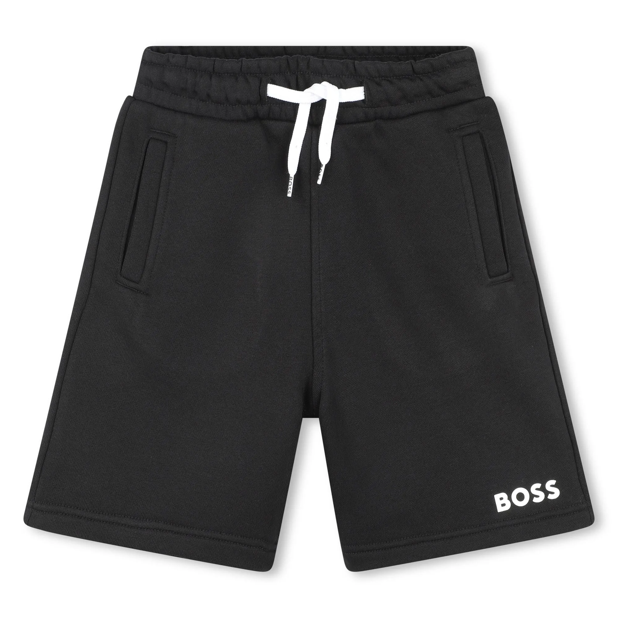 Black Logo Shorts