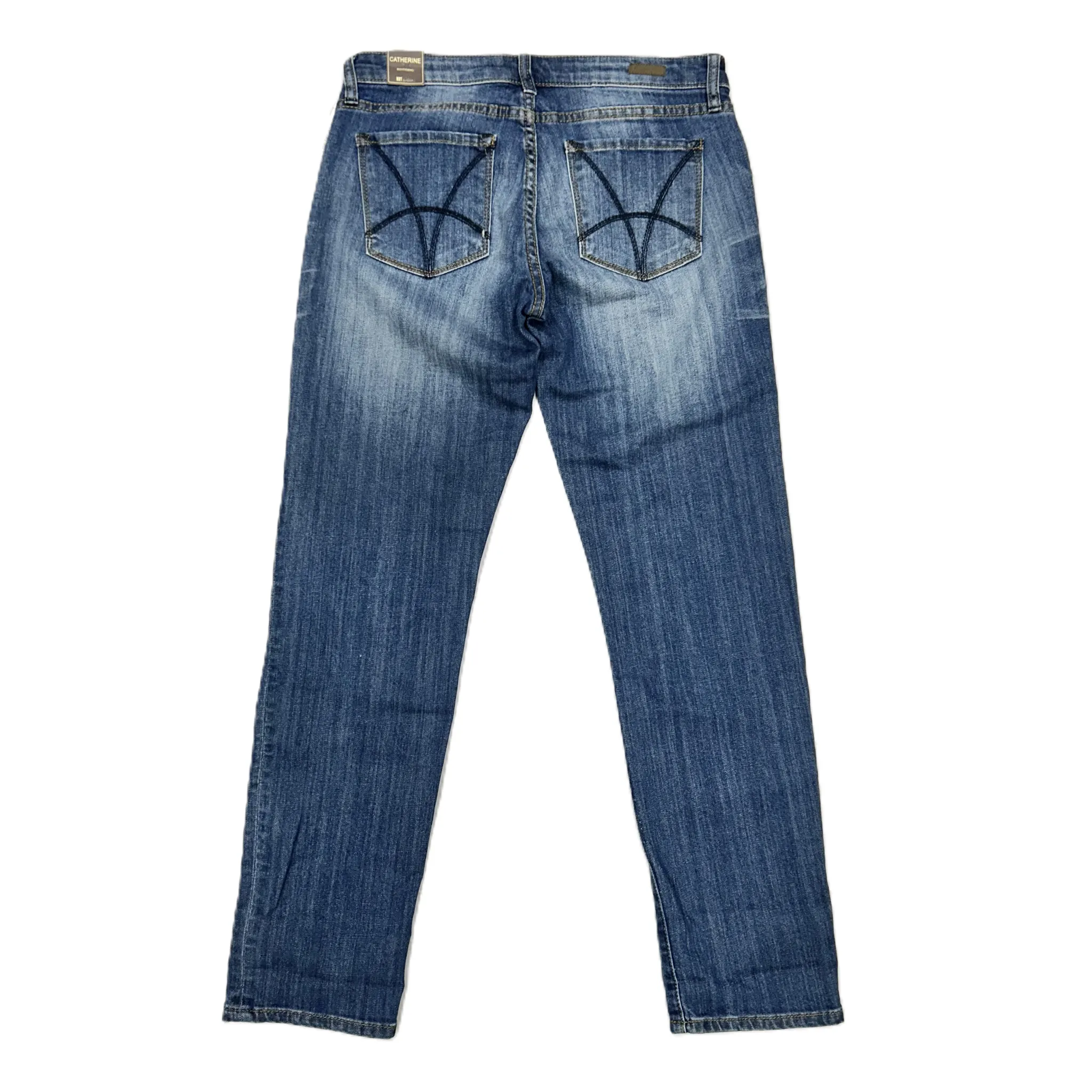 Blue Denim Jeans Boyfriend By Kut, Size: 4