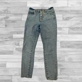 Blue Denim Jeans Skinny Express, Size 4