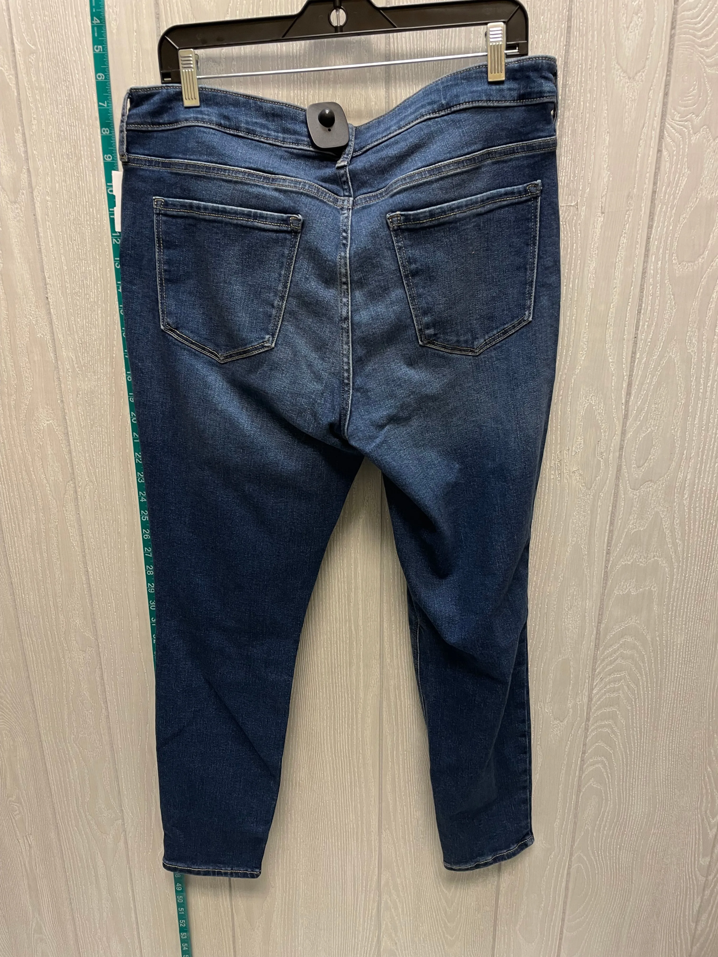 Blue Denim Jeans Skinny Old Navy, Size 16