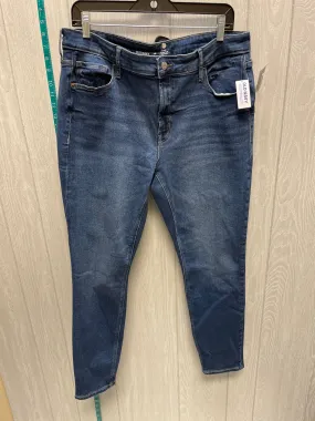 Blue Denim Jeans Skinny Old Navy, Size 16