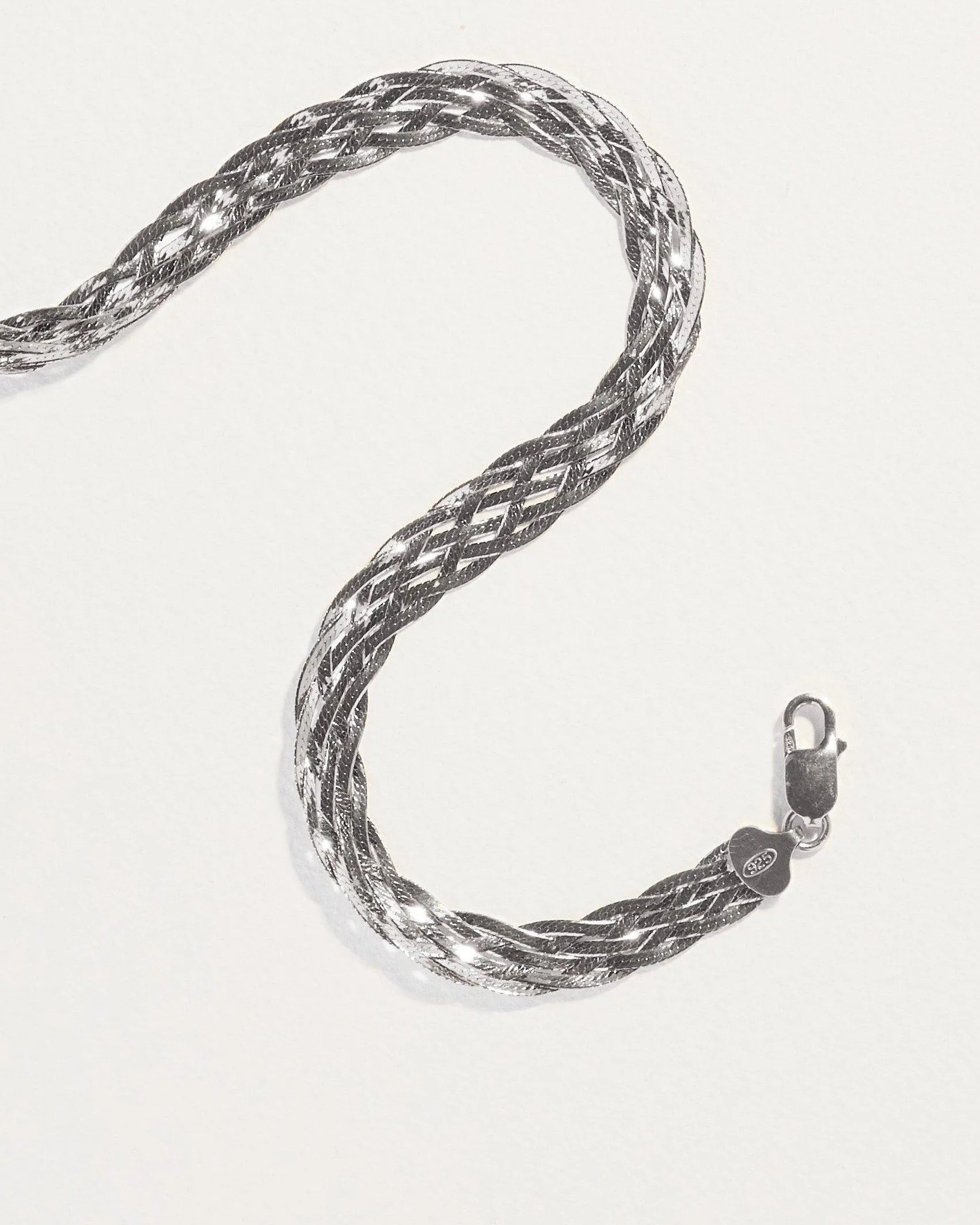 Braided Herringbone Thick Chain