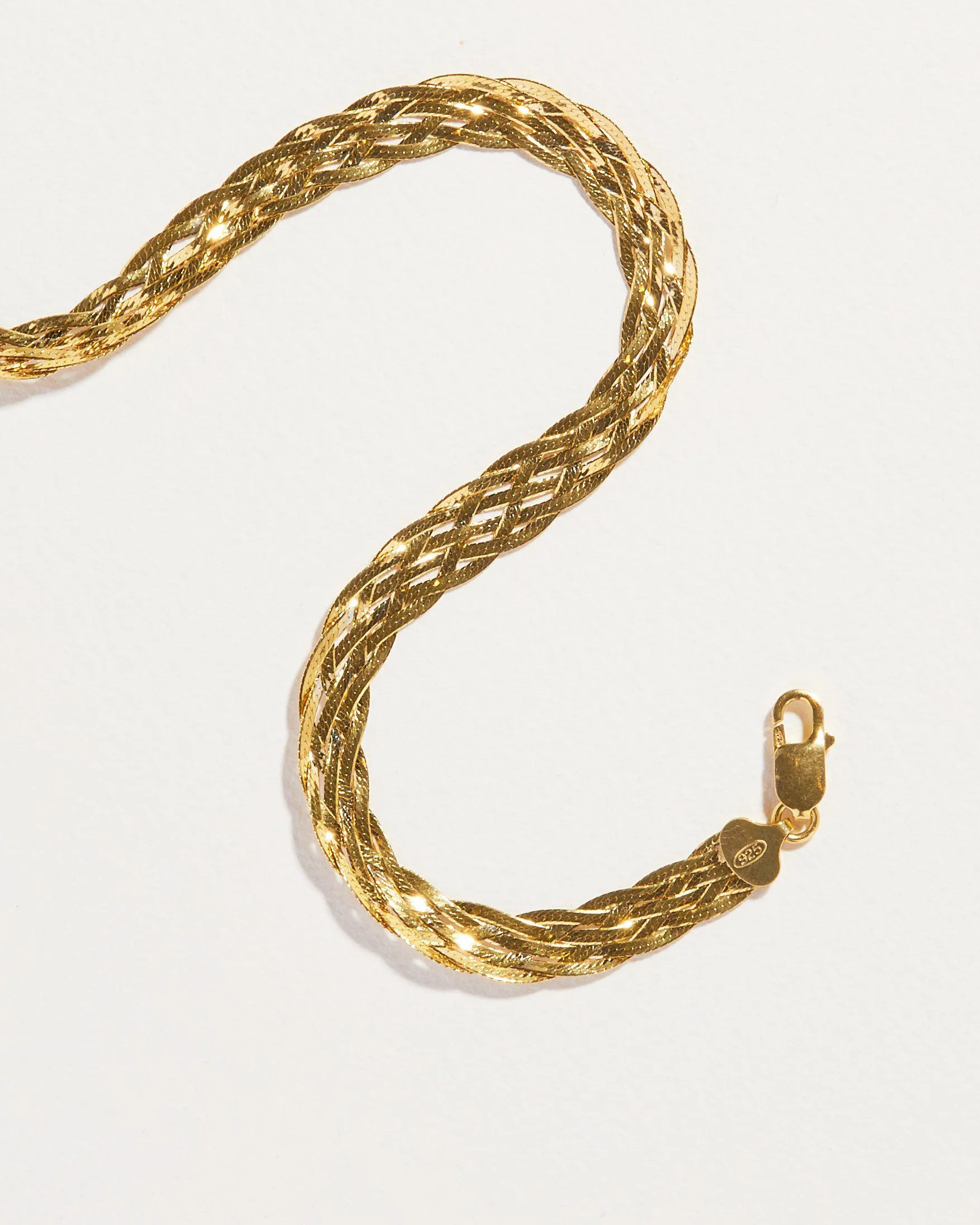 Braided Herringbone Thick Chain