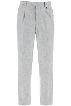 BRUNELLO CUCINELLI "flannel leisure fit pants for