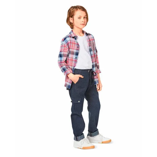 Burda Child/Teen Trousers and Shorts 9354