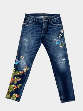 Cactus Bird Jeans