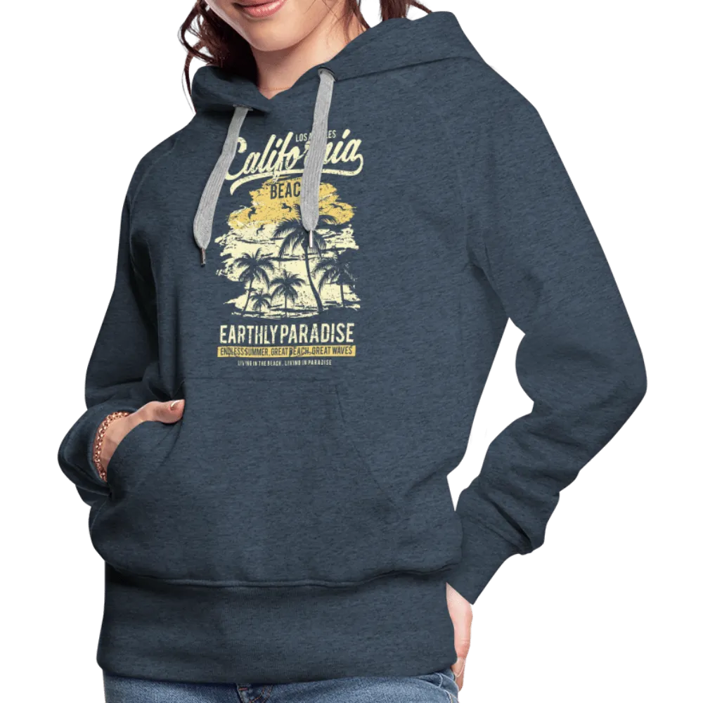 California Beach Pardise - Women’s Premium Hoodie