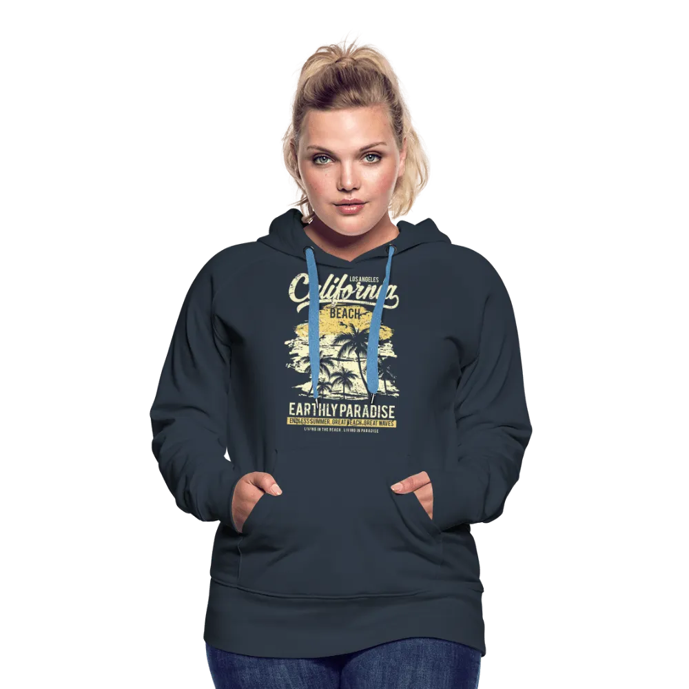 California Beach Pardise - Women’s Premium Hoodie