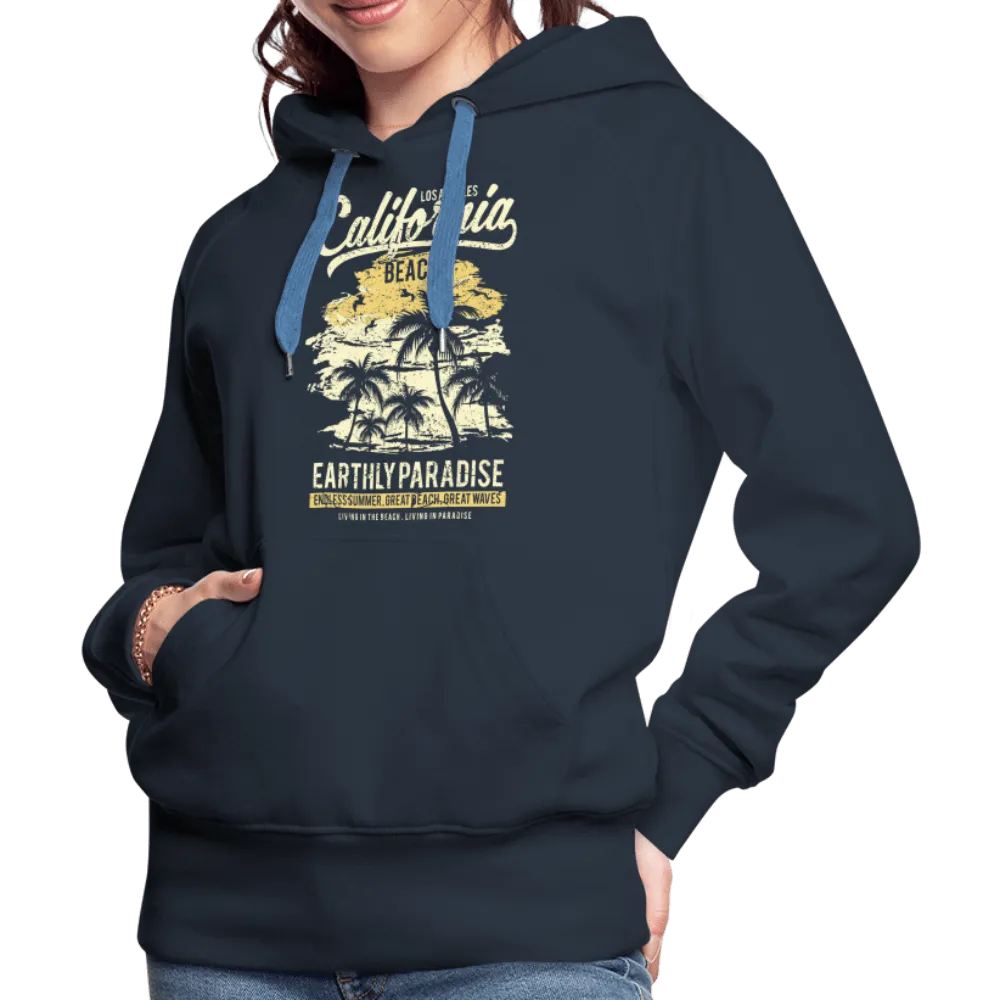 California Beach Pardise - Women’s Premium Hoodie