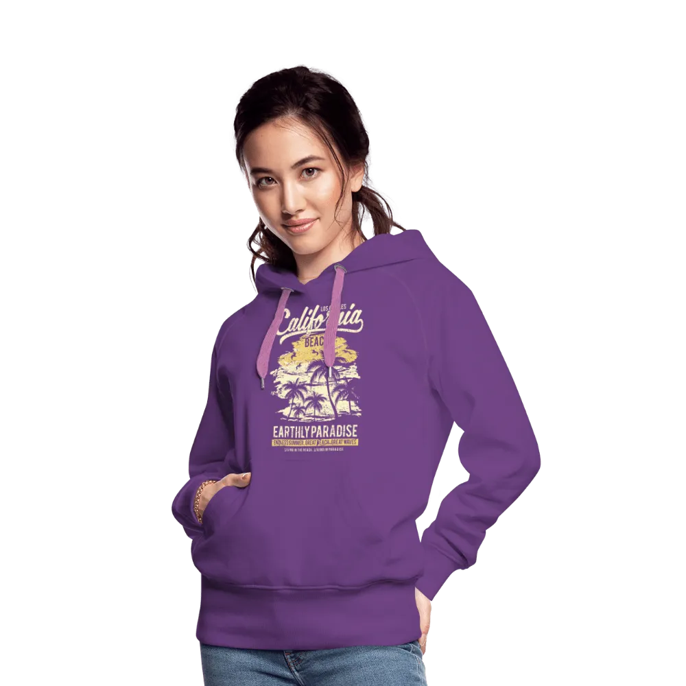 California Beach Pardise - Women’s Premium Hoodie