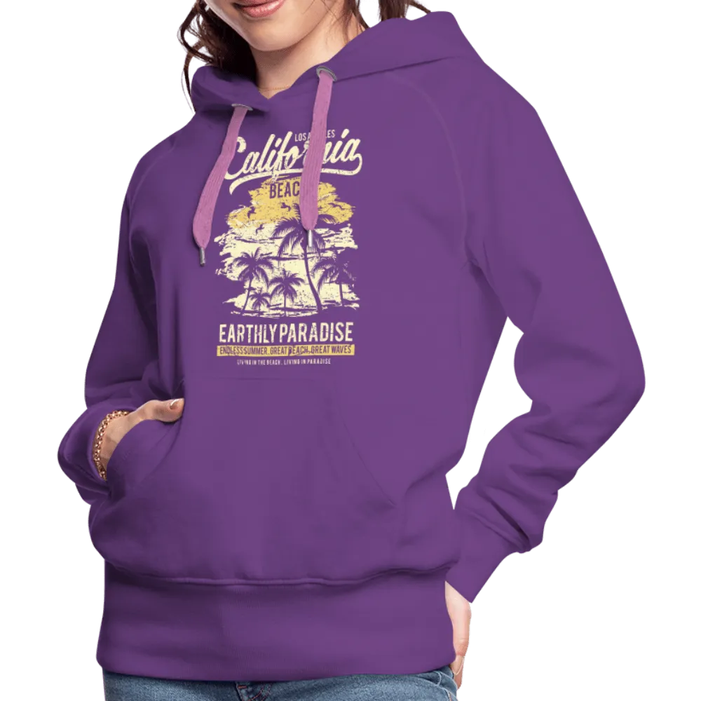 California Beach Pardise - Women’s Premium Hoodie