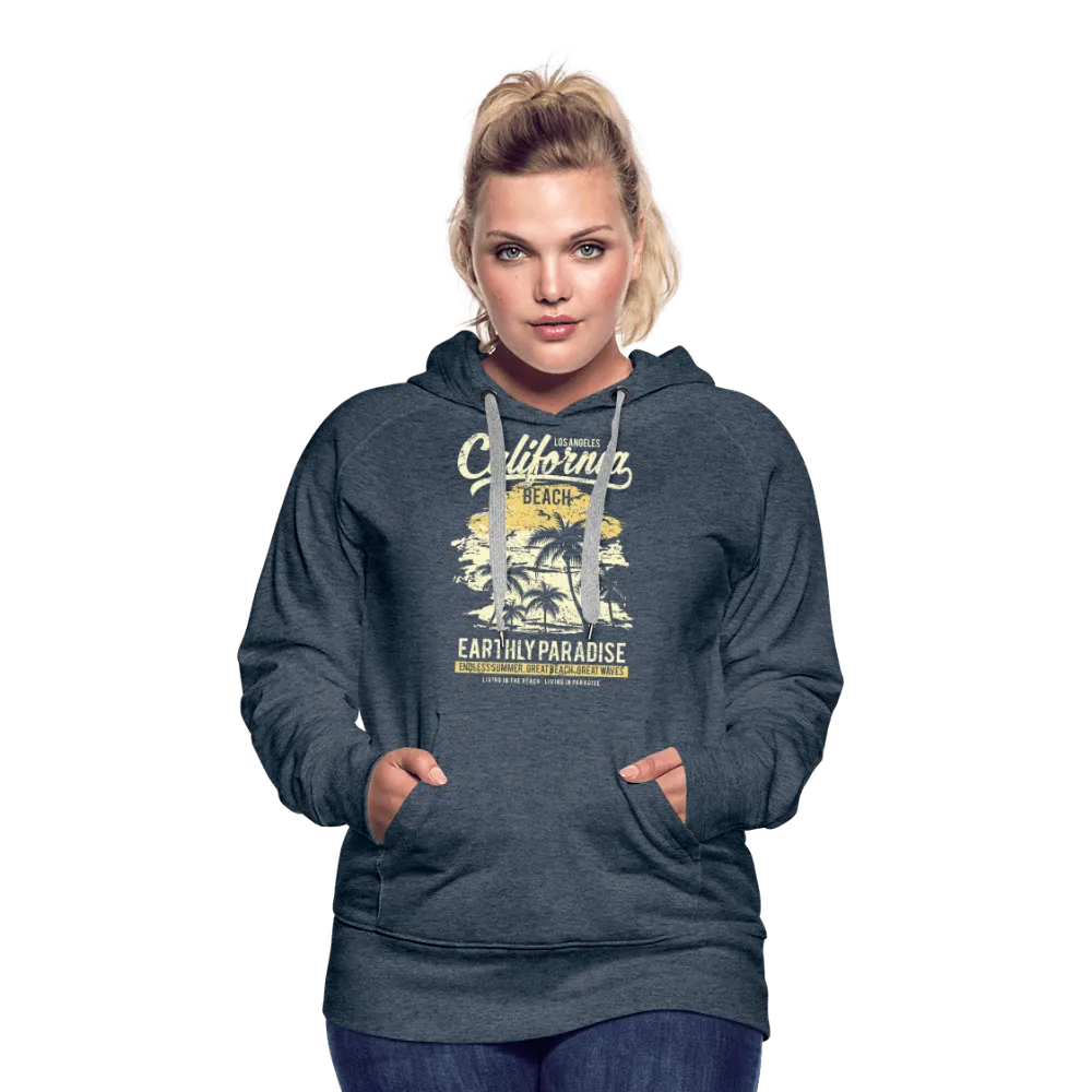 California Beach Pardise - Women’s Premium Hoodie