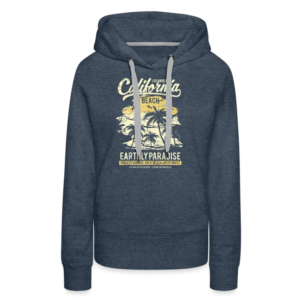 California Beach Pardise - Women’s Premium Hoodie