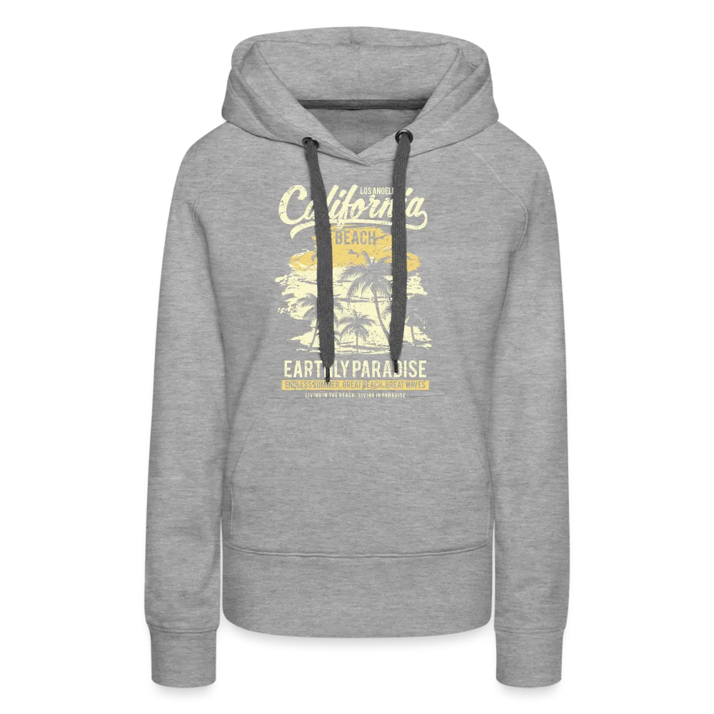 California Beach Pardise - Women’s Premium Hoodie