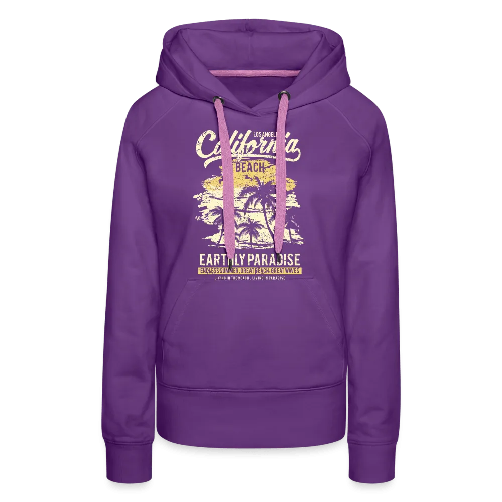 California Beach Pardise - Women’s Premium Hoodie