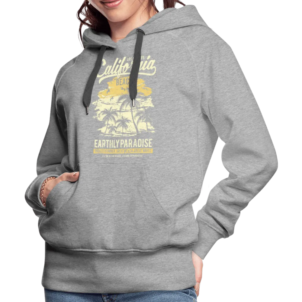 California Beach Pardise - Women’s Premium Hoodie