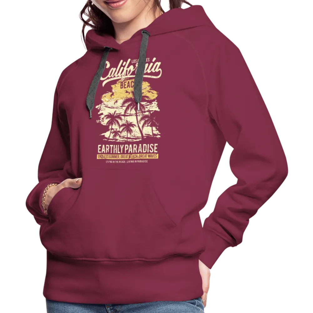 California Beach Pardise - Women’s Premium Hoodie