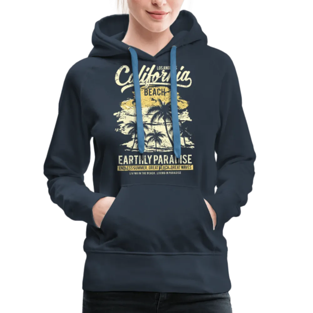 California Beach Pardise - Women’s Premium Hoodie