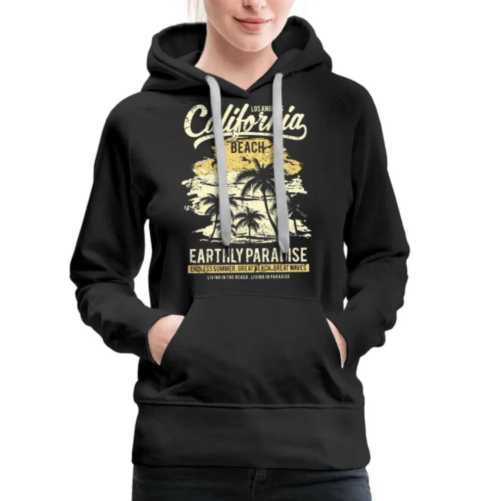 California Beach Pardise - Women’s Premium Hoodie