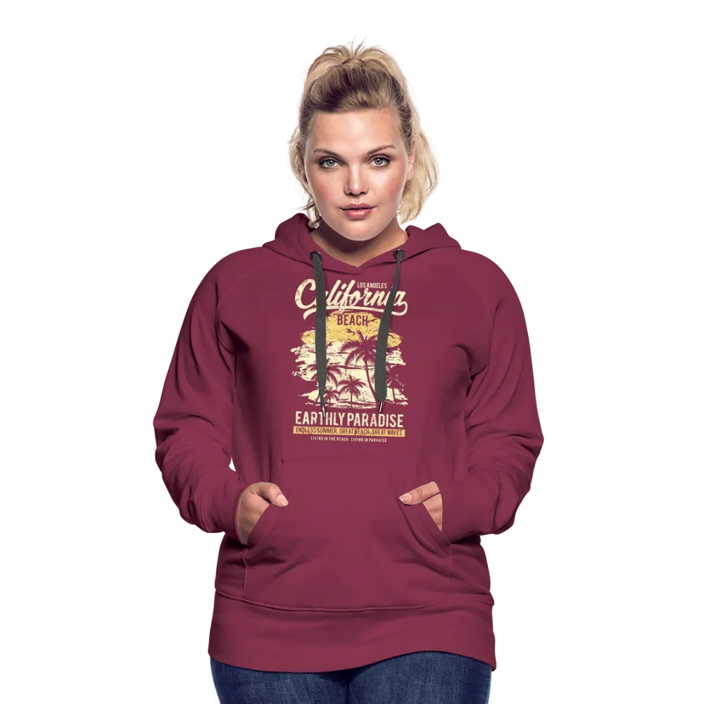 California Beach Pardise - Women’s Premium Hoodie