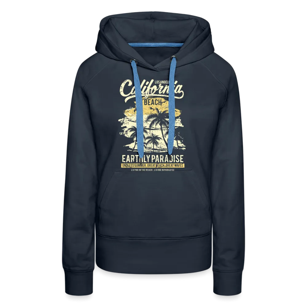 California Beach Pardise - Women’s Premium Hoodie