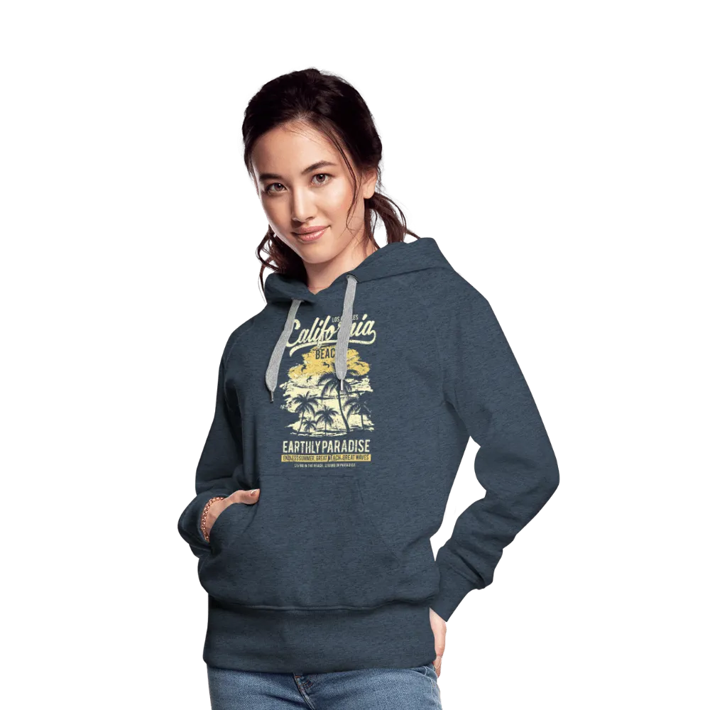 California Beach Pardise - Women’s Premium Hoodie